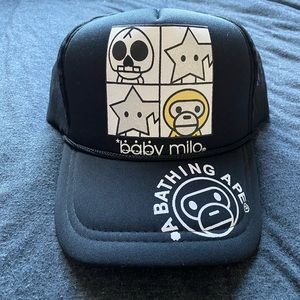 BAPE x Baby Milo foam trucker